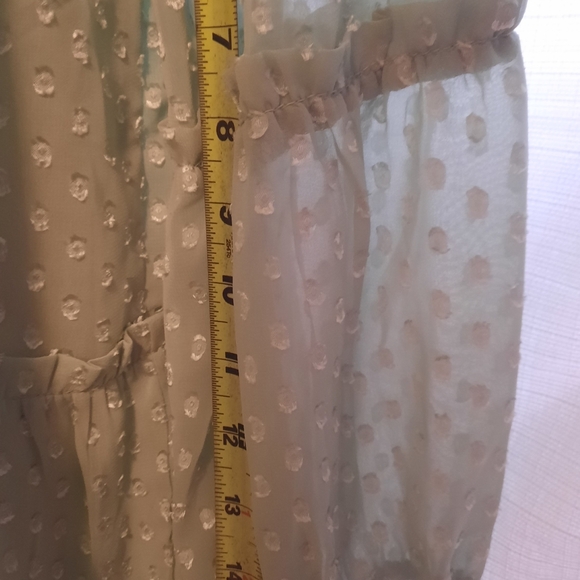 Elegant Long Sleeve Polka Dot Dress - Picture 8 of 15
